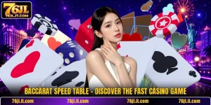 Baccarat Speed Table - Discover The Fast Casino Game
