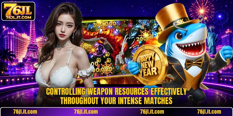 Controlling weapon resources effectively throughout your intense matches