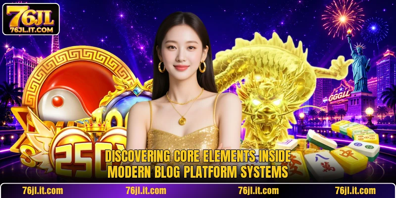 Discovering core elements inside modern blog platform systems