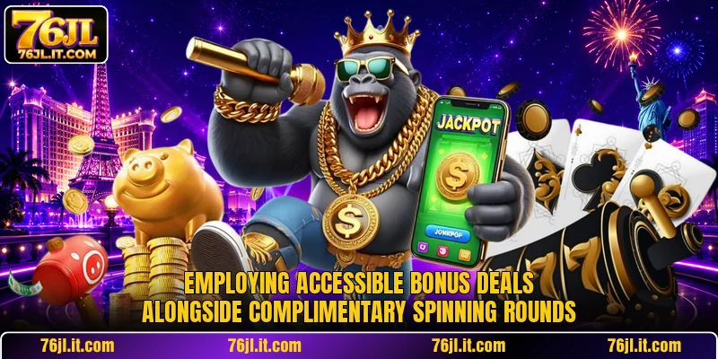 Employing accessible bonus deals alongside complimentary spinning rounds