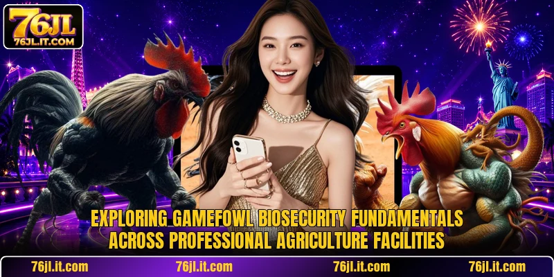 Exploring gamefowl biosecurity fundamentals across professional agriculture facilities
