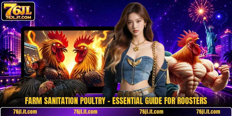 Farm Sanitation Poultry - Essential Guide For Roosters