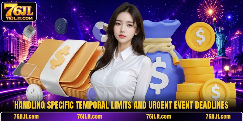 Handling specific temporal limits and urgent event deadlines