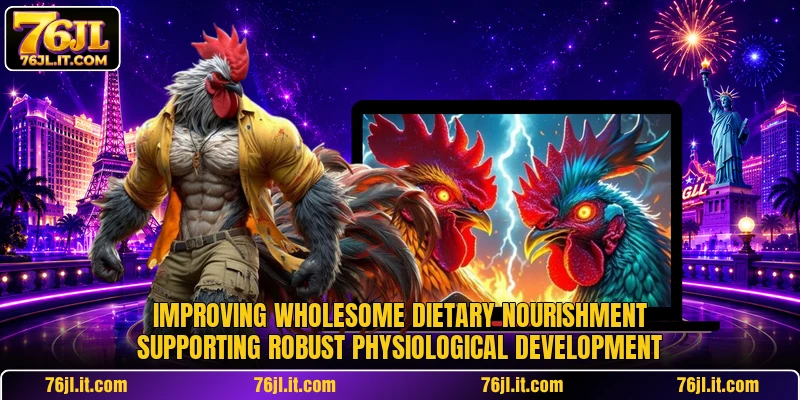 Improving wholesome dietary nourishment supporting robust physiological development