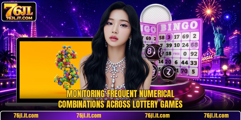 Monitoring frequent numerical combinations across lottery games