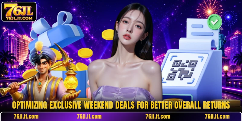 Optimizing exclusive weekend deals for better overall returns