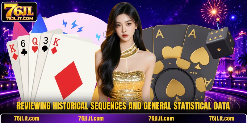 Reviewing historical sequences and general statistical data