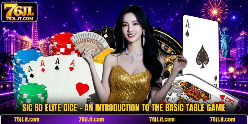Sic Bo Elite Dice - An Introduction To The Basic Table Game